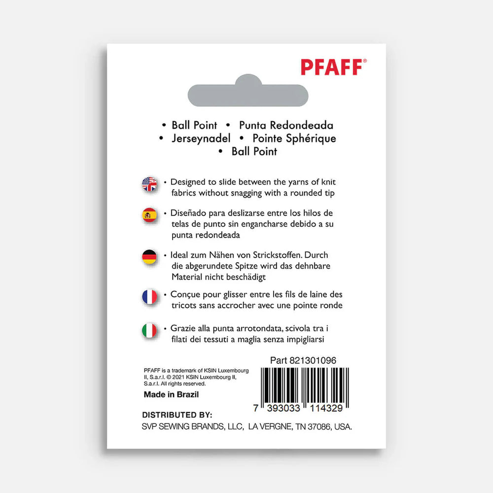 PFAFF Top Uçlu İğne 80/12 (Ball Point)